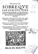 libro Información Sobre Que Los Electos Para Obispos No Pueden Consagrarse Ni Tomar La Possession De Sus Obispados Sin Que Primero Reciban Las Letras Apostolicas De Su Santidad