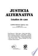 libro Justicia Alternativa