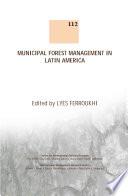 libro La Gestión Forestal Municipal En América Latina