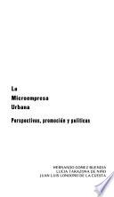 libro La Microempresa Urbana