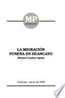 libro La Migración Puneña En Huancayo