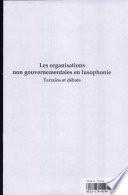 libro Les Organisations Non Gouvernementales En Lusophonie