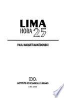 libro Lima Hora Veinticinco