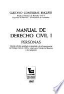 libro Manual De Derecho Civil I