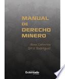 libro Manual De Derecho Minero