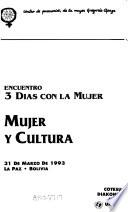 libro Mujer Y Cultura