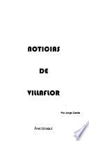 libro Noticias De Villaflor