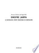 libro Onofre Jarpa