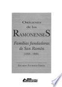 libro Orígenes De Los Ramonenses