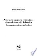 libro Perú  Hacia Una Nueva Estrategia De Desarrollo Para Salir De La Crisis