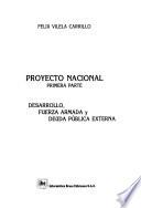 libro Proyecto Nacional (primera Parte)