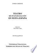 libro Teatro De Evangelización En Nueva España