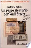libro Un Paseo Aleatorio Por Wall Street