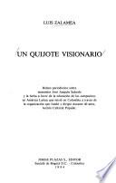 libro Un Quijote Visionario