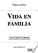 libro Vida En Familia