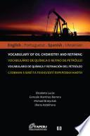 Vocabulario De Química Y Refinación Del Petróleo