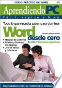 libro Word Desde Cero
