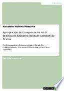 libro Apropiación De Competencias En La Institución Educativa Instituto Kennedy De Pereira