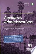 libro Auxiliares Administrativos De La Diputación De Málaga. Temario