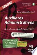 libro Auxiliares Administrativos Del Sas. Temario Específico. Volumen 1