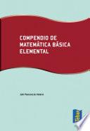 libro Compendio De Matemática Básica Elemental