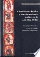 libro Comunidades Locales Y Transformaciones Sociales En La Alta Edad Media