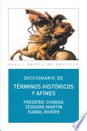 libro Diccionario De Términos Históricos Y Afines