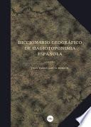 libro Diccionario Geográfico De Hagiotoponimia Española