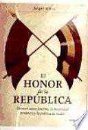 libro El Honor De La República