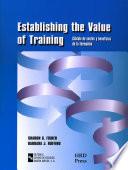 libro Establishing The Value Of Training