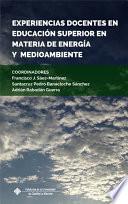 libro Experiencias Docentes En Educación Superior En Materia De Energía Y Medioambiente