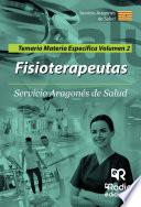 libro Fisioterapeutas. Servicio Aragonés De Salud. Temario Materia Específica Volumen 2