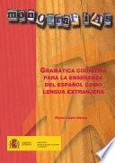 libro Gramática Cognitiva Para La Enseñanza Del Español Como Lengua Extranjera