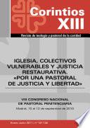 libro Iglesia, Colectivos Vulnerables Y Justicia Restaurativa.por Una Pastoral De Justicia Y Libertad
