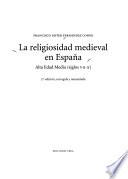 libro La Religiosidad Medieval En España