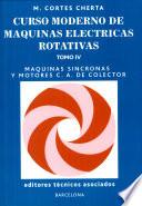 libro Máquinas Síncronas Y Motores C.a. De Colector