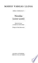 libro Novelas (2000 2006)