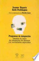 libro Programas De Integración