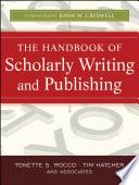 libro The Handbook Of Scholarly Writing And Publishing