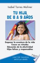 libro Tu Hija De 8 A 9 Años