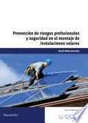 libro Uf0151   Prevención De Riesgos Profesionales Y Seguridad En El Montaje De Instalaciones Solares
