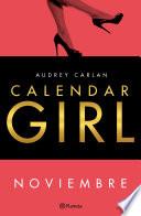 libro Calendar Girl. Noviembre