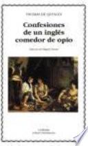 libro Confesiones De Un Inglés Comedor De Opio