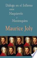 libro Diálogo En El Infierno Entre Maquiavelo Y Montesquieu