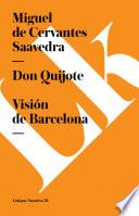 libro Don Quijote. Visión De Barcelona