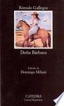 libro Doña Bárbara