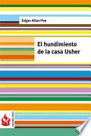 libro El Hundimiento De La Casa Usher (low Cost). Edición Limitada