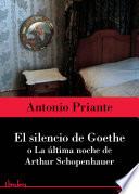 libro El Silencio De Goethe