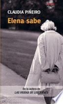 libro Elena Sabe
