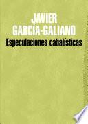 libro Especulaciones Cabalísticas